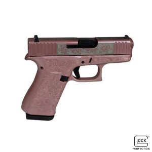 Glock 43x Custom "Glock & Roses" Subcompact 9mm - Austria